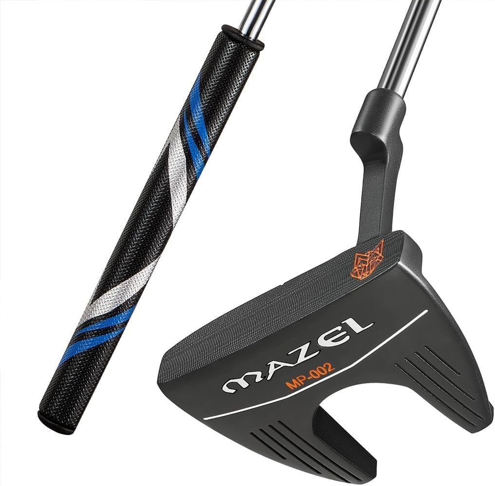 Mens Right Hand Mallet Golf Putter 34" Face Balanced Alignment High MOI
