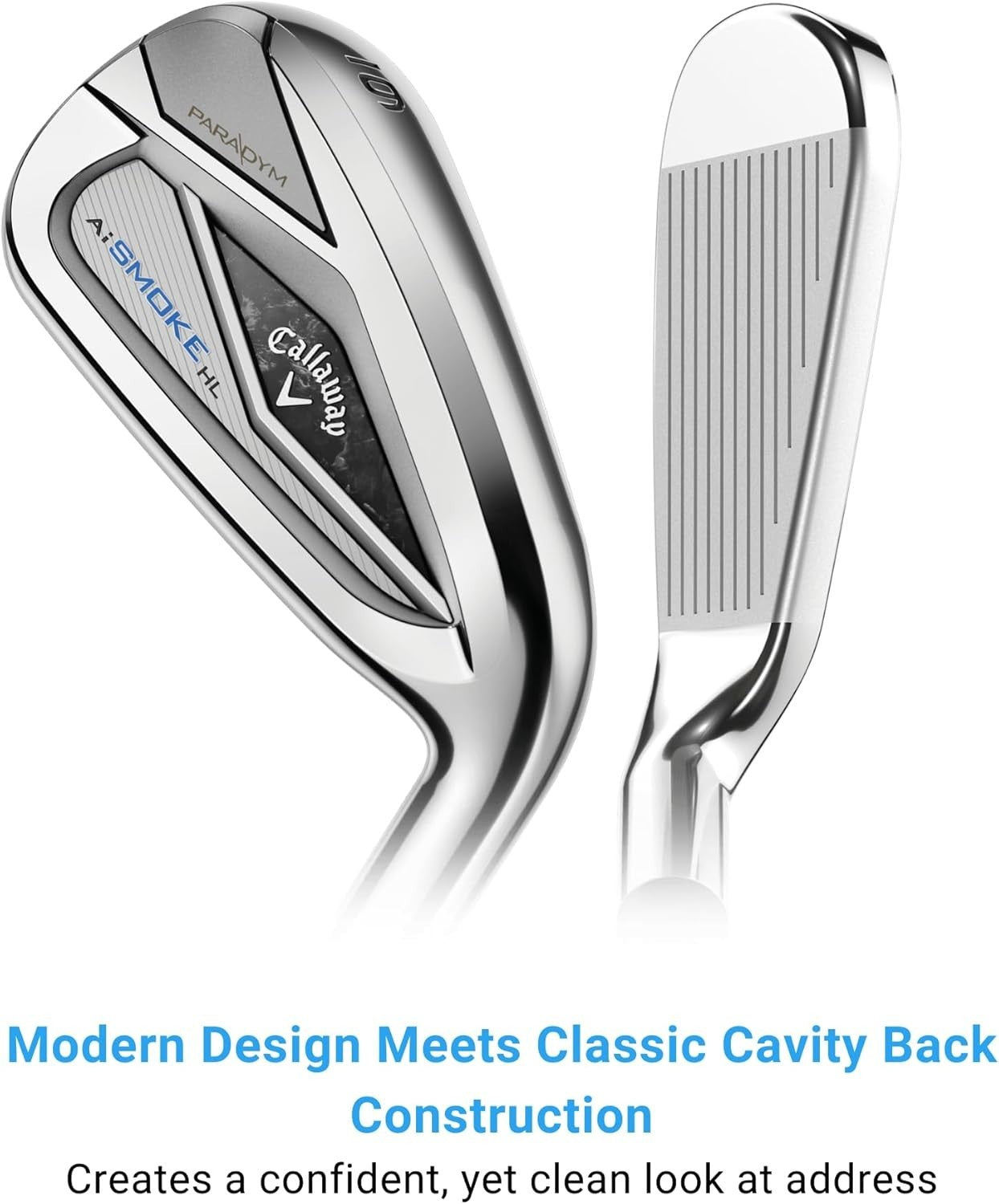 Left Hand 6 Iron High Launch AI Face Forgiving Cavity Back Stiff Steel