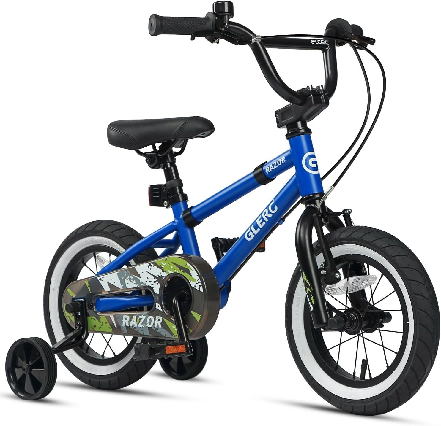 12 Inch Kids BMX Bike Boys Bicycle Training Wheels Bell Blue Age 2-4