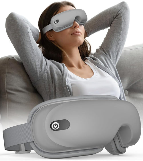 Heated Eye Massager Bluetooth Music Sleep Mask Rechargeable Relaxation