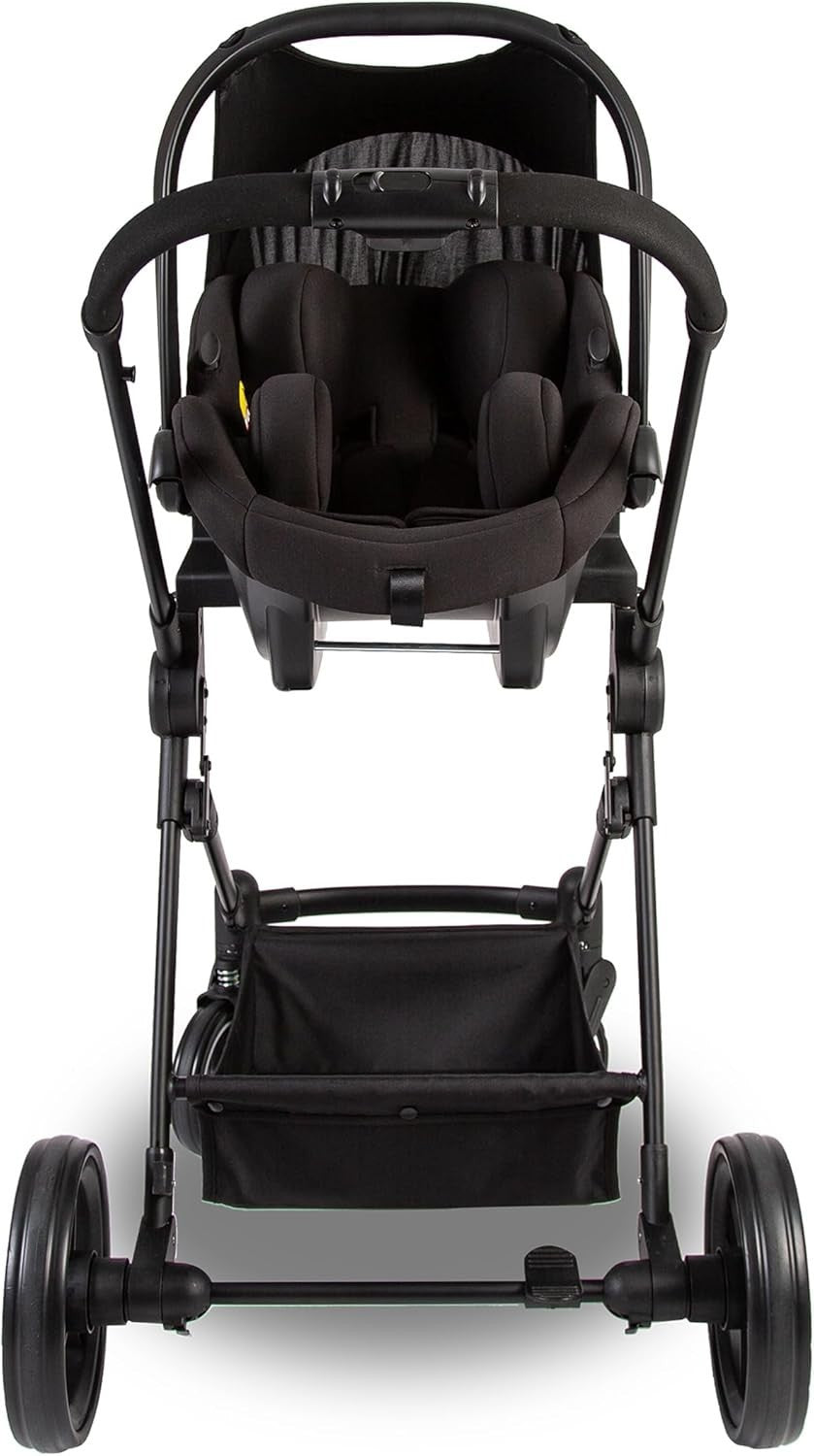 Baby Travel System Pushchair Pram i-Size Car Seat Newborn to 23kg