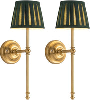 Cordless LED Wall Sconces 2-Pack, Rechargeable 5200mAh, Dimmable, Remote