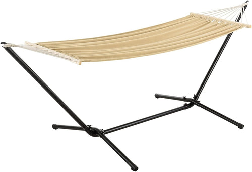 Luxury Hammock with Frame Indoor Outdoor Bed 200x100cm 120kg Heavy Duty Relax