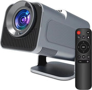 Mini 1080P Smart Projector Android TV WiFi 6 Bluetooth 180° 4K