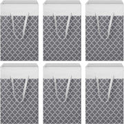 6pcs Foldable Laundry Hampers Waterproof Baskets with Handles for Bedroom Toy