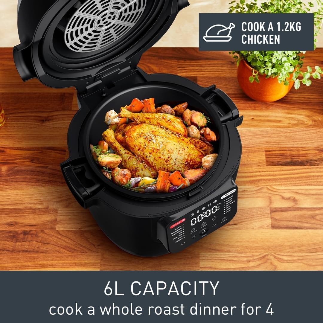 6L Multi Cooker & Air Fryer | Auto-Stir Tech | 14 Programs | Multi-Layer