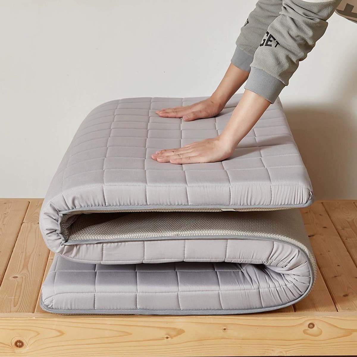 Foldable Futon Mattress Double 120x200cm Soft Tatami Bed Floor Pad
