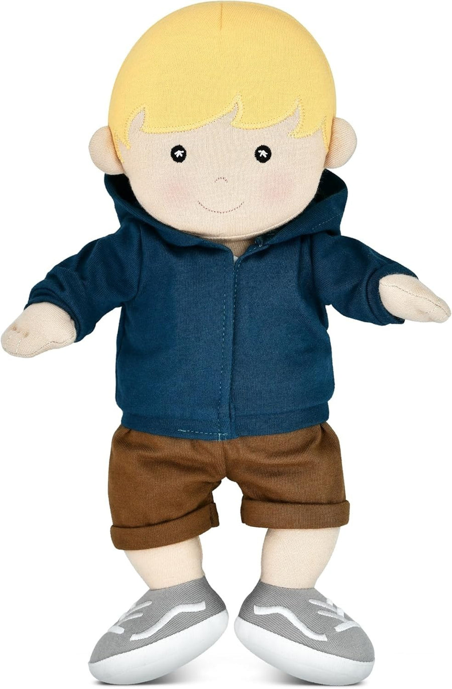 12.5in Organic Soft Baby Doll Hypoallergenic Non Toxic Eco Friendly Plush