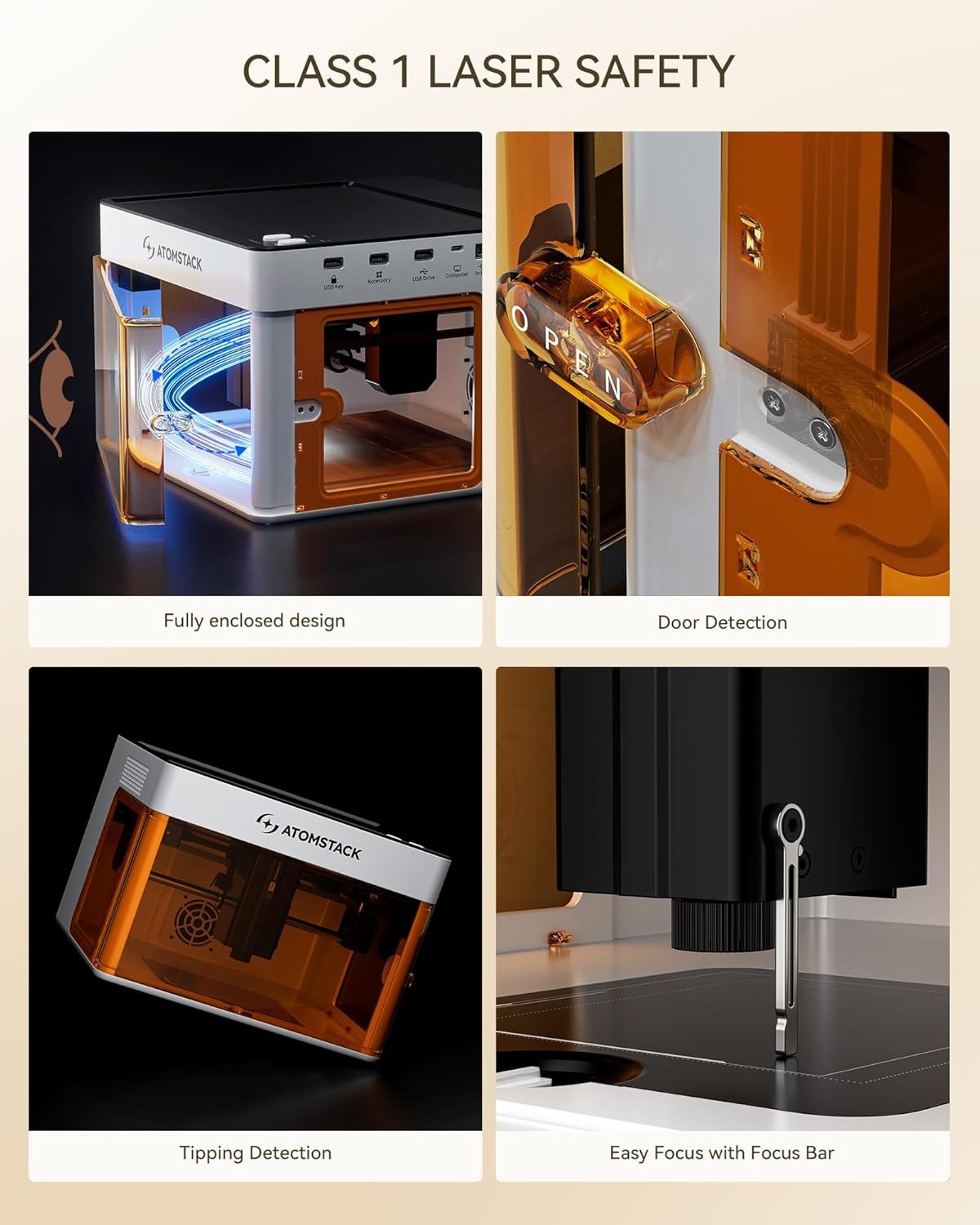 Mini Laser Engraving Machine 5W Portable Desktop Cutter 110x110mm