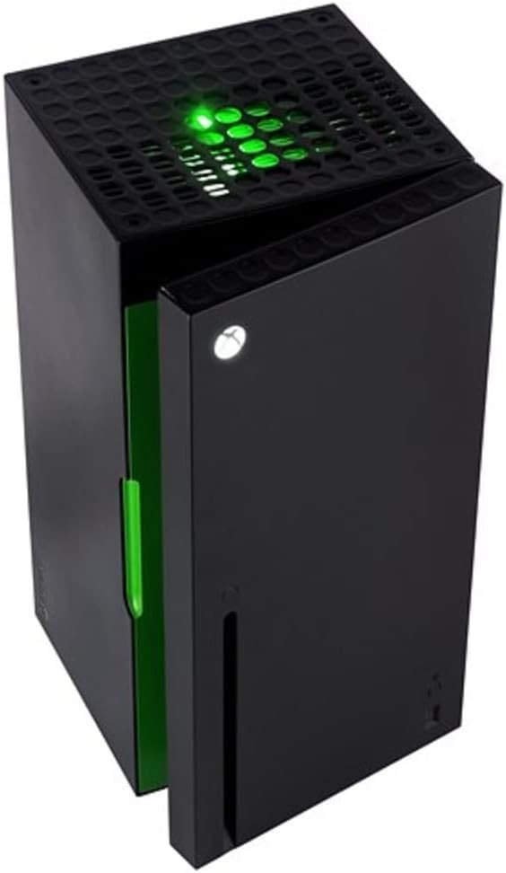 10L Black Xbox Series X Mini Fridge Portable Cooler Tabletop Gaming Room