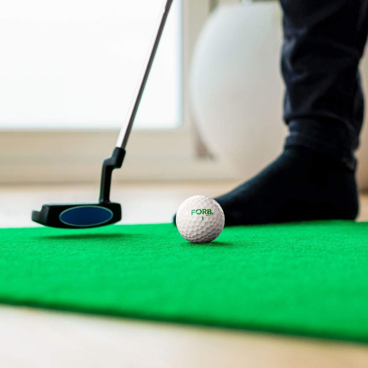 Professional Golf Putting Mat 12ft Indoor Outdoor Practice Green Trainer