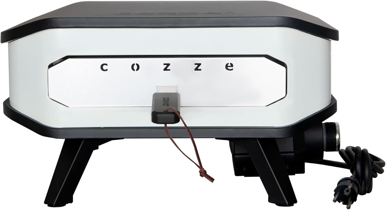 Electric Pizza Oven 13" with Stone & Cover | 2200W Indoor Outdoor Pizza Maker