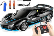 Black RC Drift Car for Kids – Remote Control Vehicle, 22×10×7 CM, Fun Gift