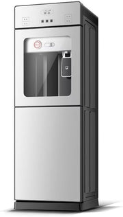 Freestanding Water Dispenser Hot Cold Floor Standing Glass Panel