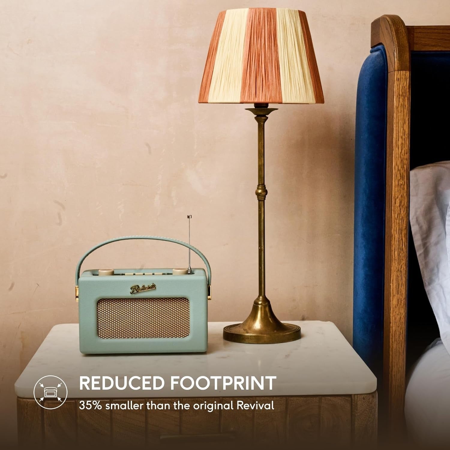Portable DAB DAB+ FM Radio Bluetooth Retro Dove Egg