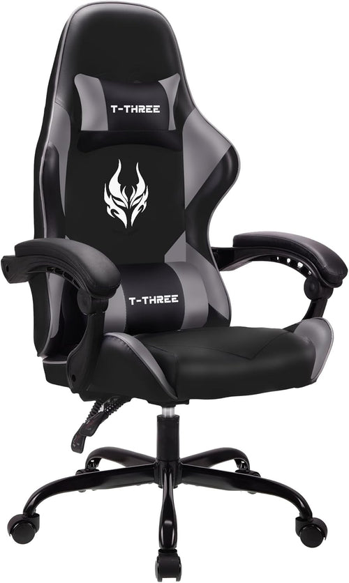 Ergonomic Gaming Chair High Back Swivel Office Desk 150kg
