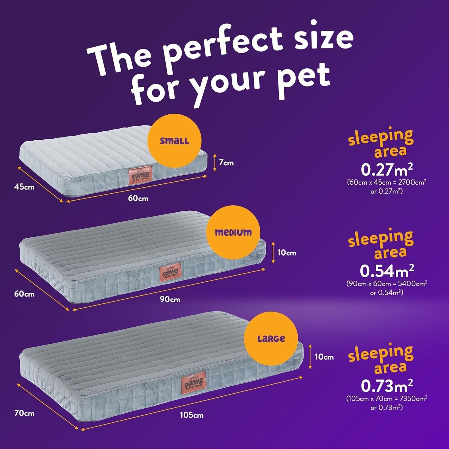 Medium Orthopedic Dog Bed 90x60x10cm Washable Crate Mat Grey