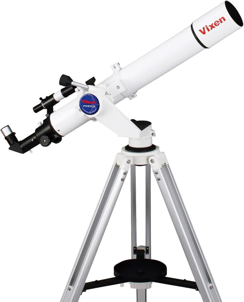 80/910 Refractor Telescope w/ Porta-II Mount Slow Motion Control Manual Focus