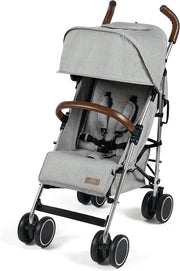 Compact Lightweight Baby Stroller Silver Grey 6 Months-4 Years Recline UPF50+