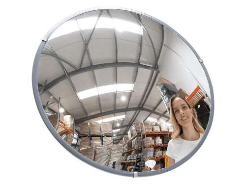 Convex Safety Mirror 60cm Outdoor Indoor Acrylic Anti-Shatter for Driveways