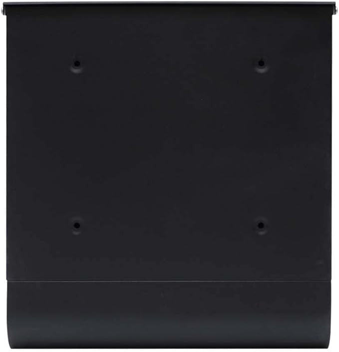 Wall Mounted Waterproof Post Box with Lock Mailbox Secure Letter Holder