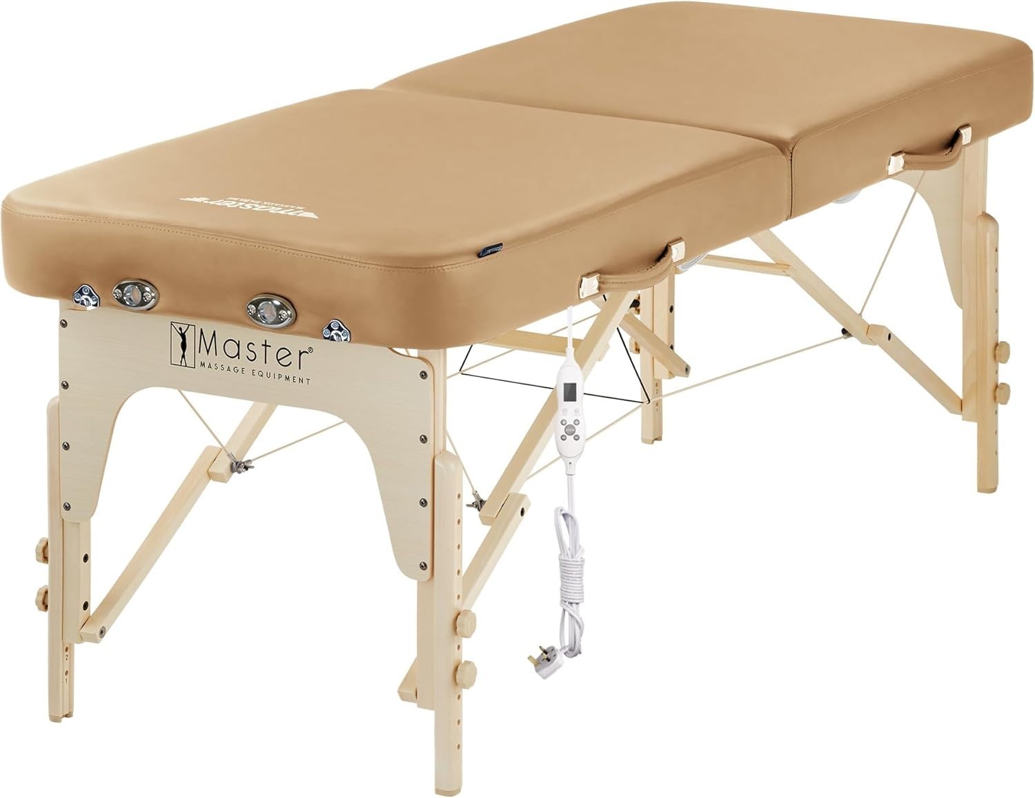 71cm Heated Portable Massage Table | Phoenix TT Spa Bed w/ 7.6cm Memory Foam