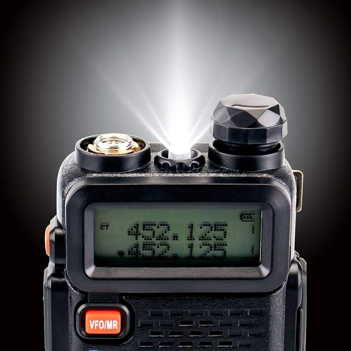 Dual Band Ham Radio Walkie Talkie Long Range 128CH VOX Type-C FM