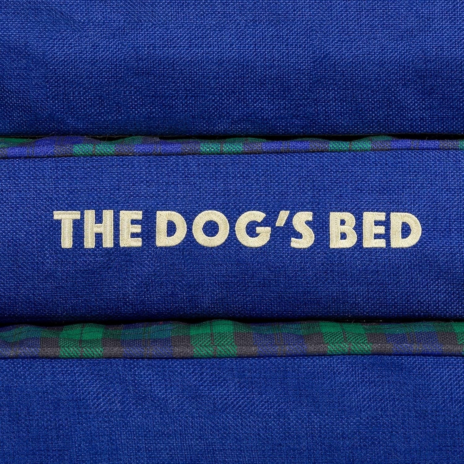 Orthopedic Memory Foam Dog Bed Large Washable Bolster 91x70cm