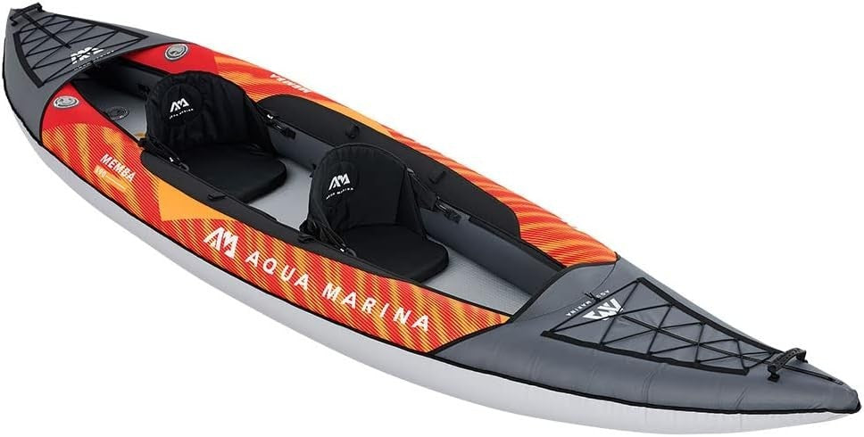 Inflatable Kayak Drop Stitch Floor High Back Seat UV Protected