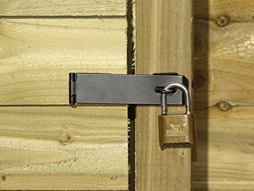 Wooden Garden Tool Shed 99x88x180cm Outdoor Storage Store with Raised Base