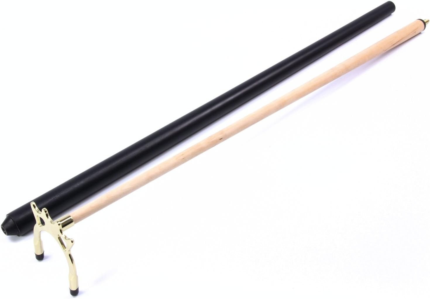 Hardwood Cue Rest Bridge 57in 2pc Transportable Snooker Pool Stick