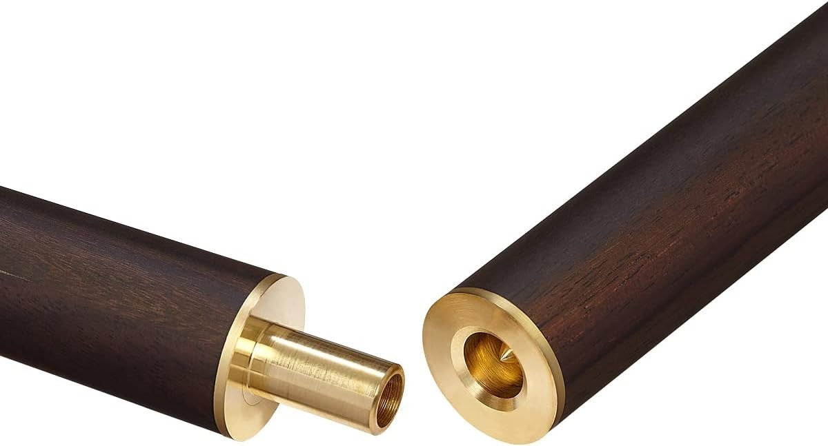 2 Piece Ash Snooker Cue Hand Spliced Rosewood Butt 9.5mm Tip