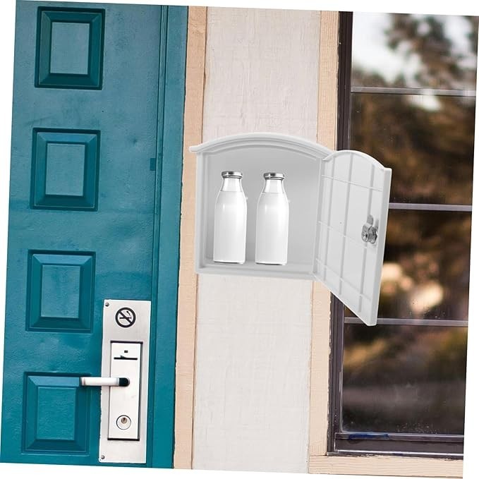 Lockable Wall Mounted Mailbox for Outdoor Use – Secure, Space-Saving Design