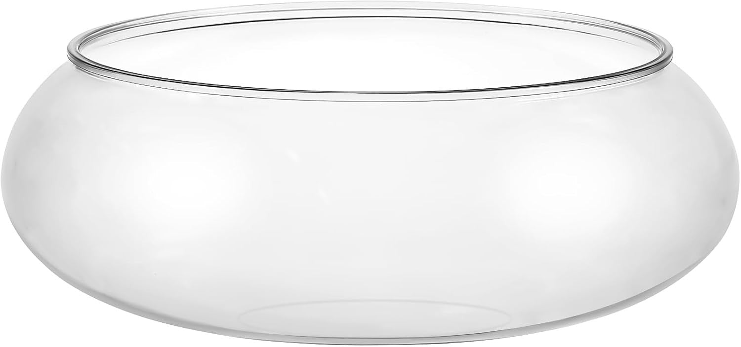 Transparent Desktop Fish Tank Plastic Aquarium Bowl for Goldfish