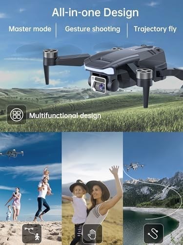 4K HD Brushless Drone | 84-Min Flight, 2650ft Range, Follow Me, 3 Batteries