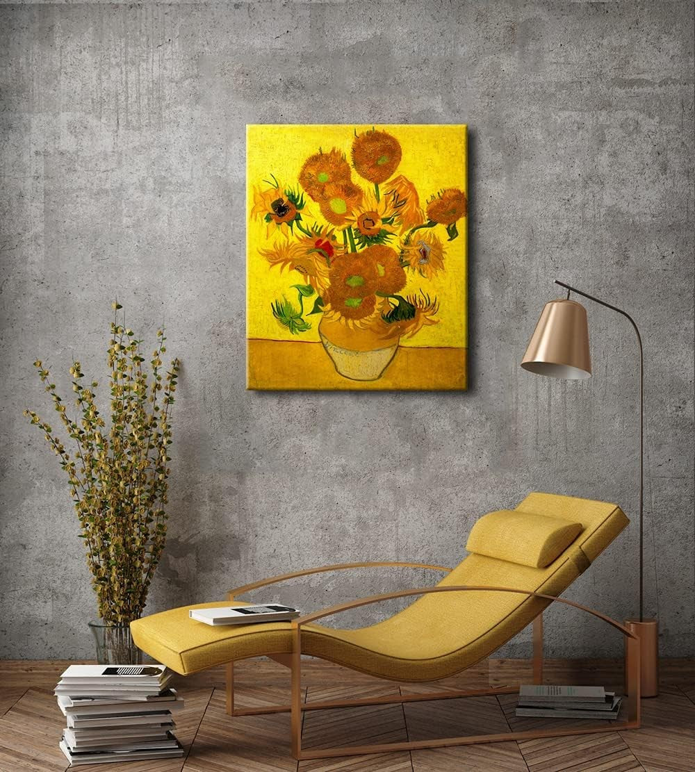 Large Modern Abstract Flowers Canvas Wall Art Framed Home Decor