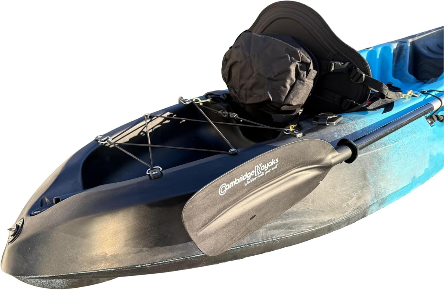 Single Sit On Top Kayak Fishing Storage Hatch Adjustable Seat