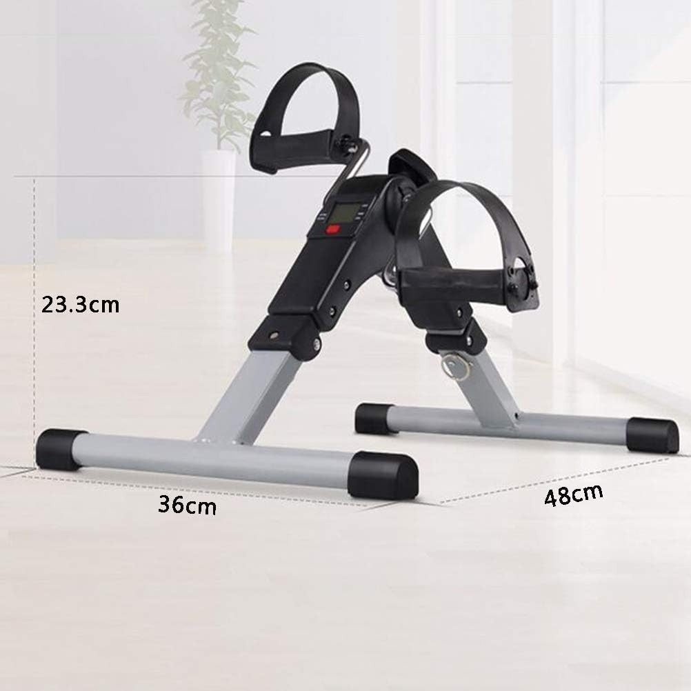Under Desk Mini Pedal Trainer LCD Non Slip Arm Leg Fitness