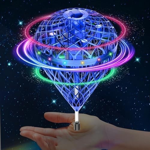 2025 Hand-Controlled Magic Hover Ball Drone with LED Lights for Kids