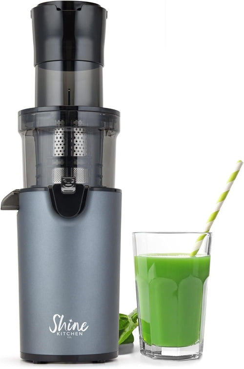 XL Feed Cold Press Juicer Compact Masticating Easy Clean Hands Free