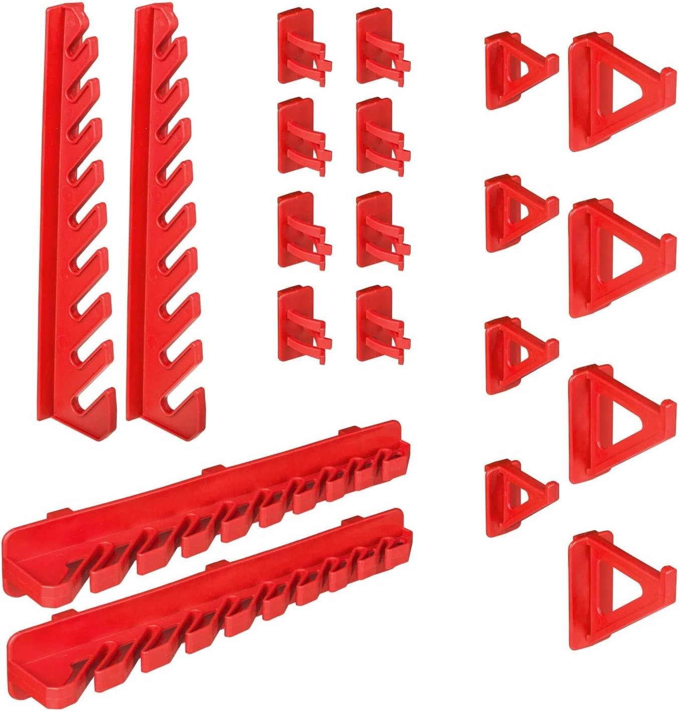 Wall Mounted Garage Tool Organizer Pegboard Storage Bin Rack