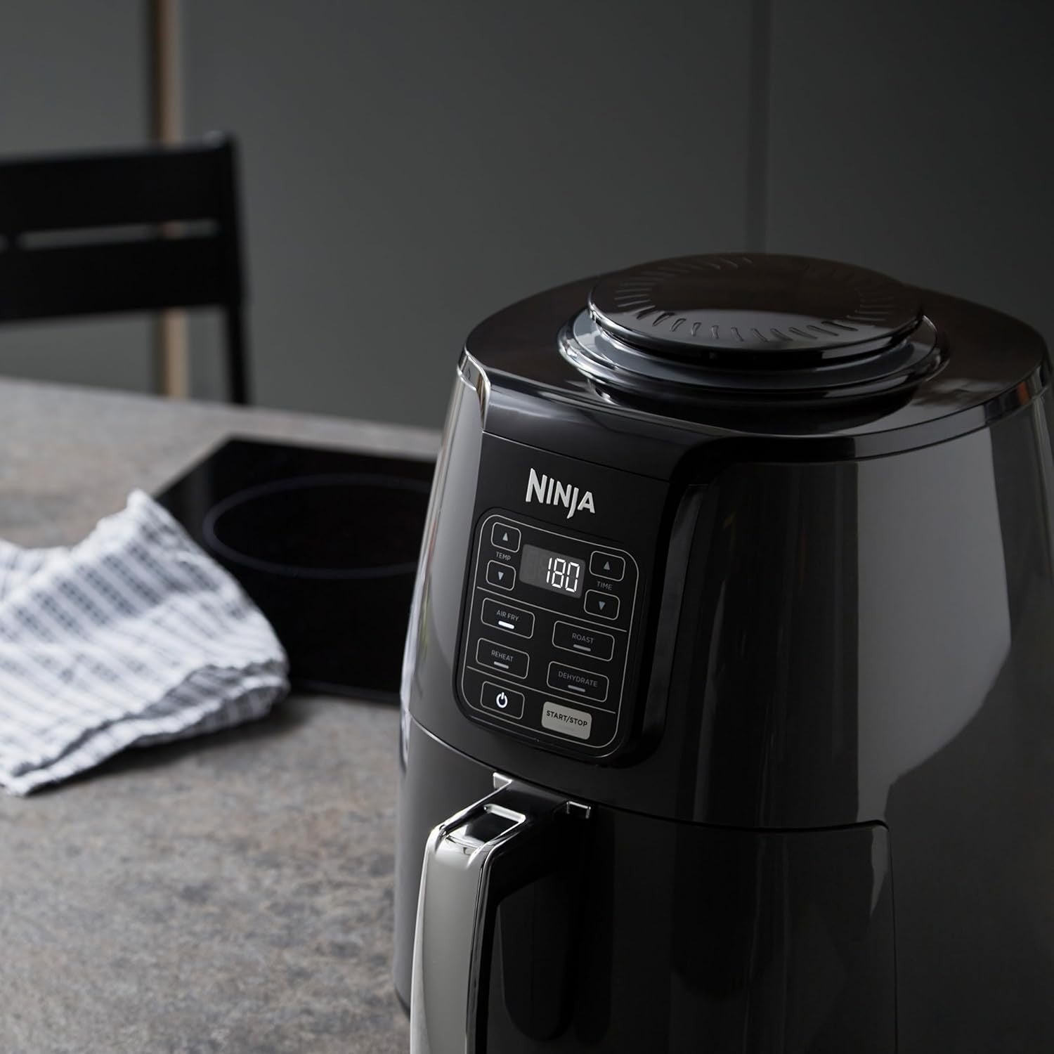 Compact 3.8L Air Fryer 4-in-1 | No-Oil Healthy Cooker Fast Heating Non-Stick