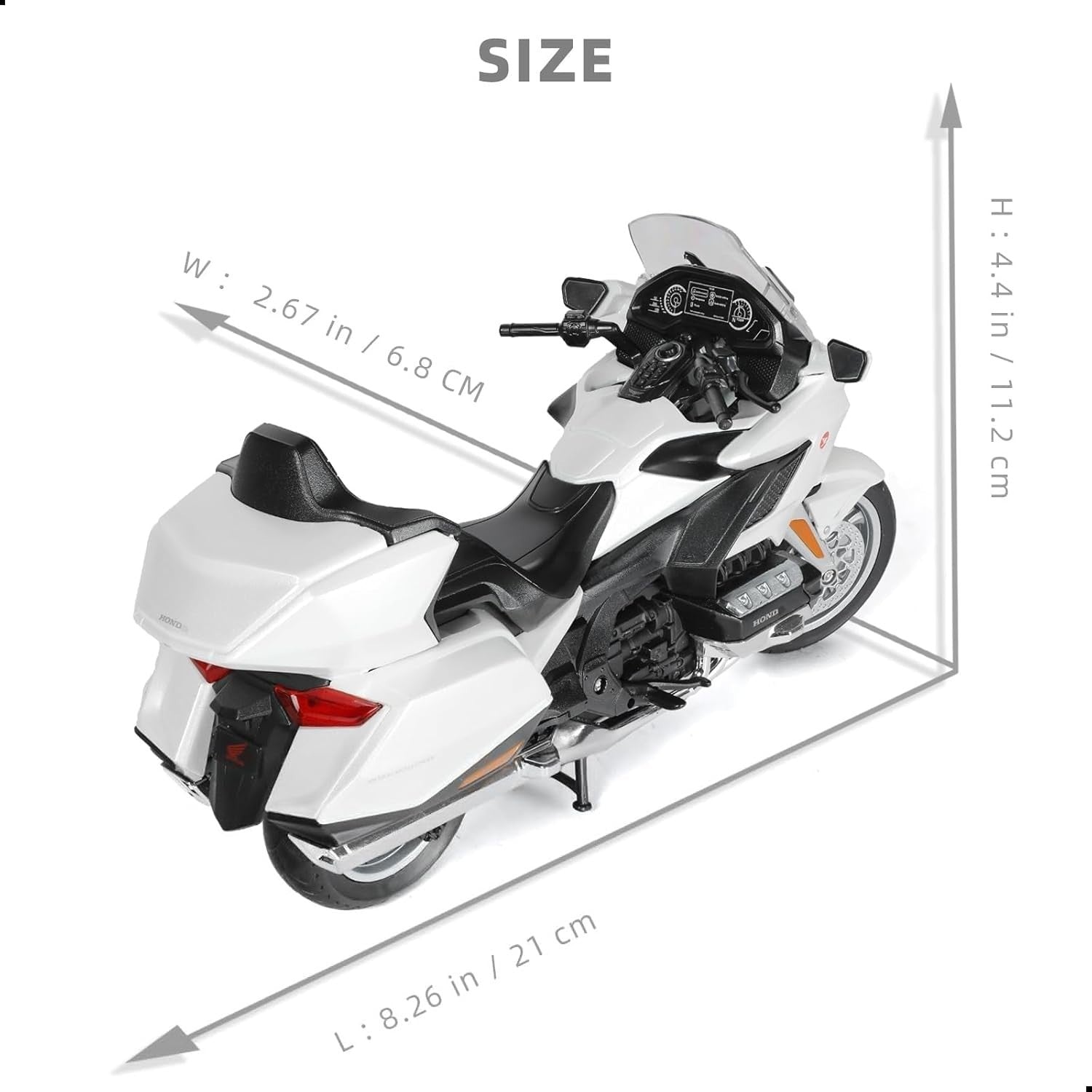 1:12 Diecast Motorcycle Model Toy - Realistic Design - Gift for Adults & Kids