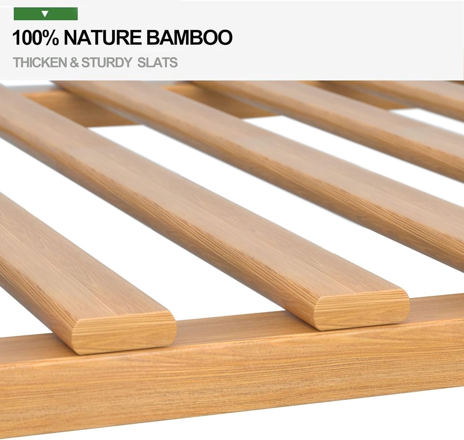 Bamboo Clothes Rack with Shelves, Freestanding Garment Rail Beige