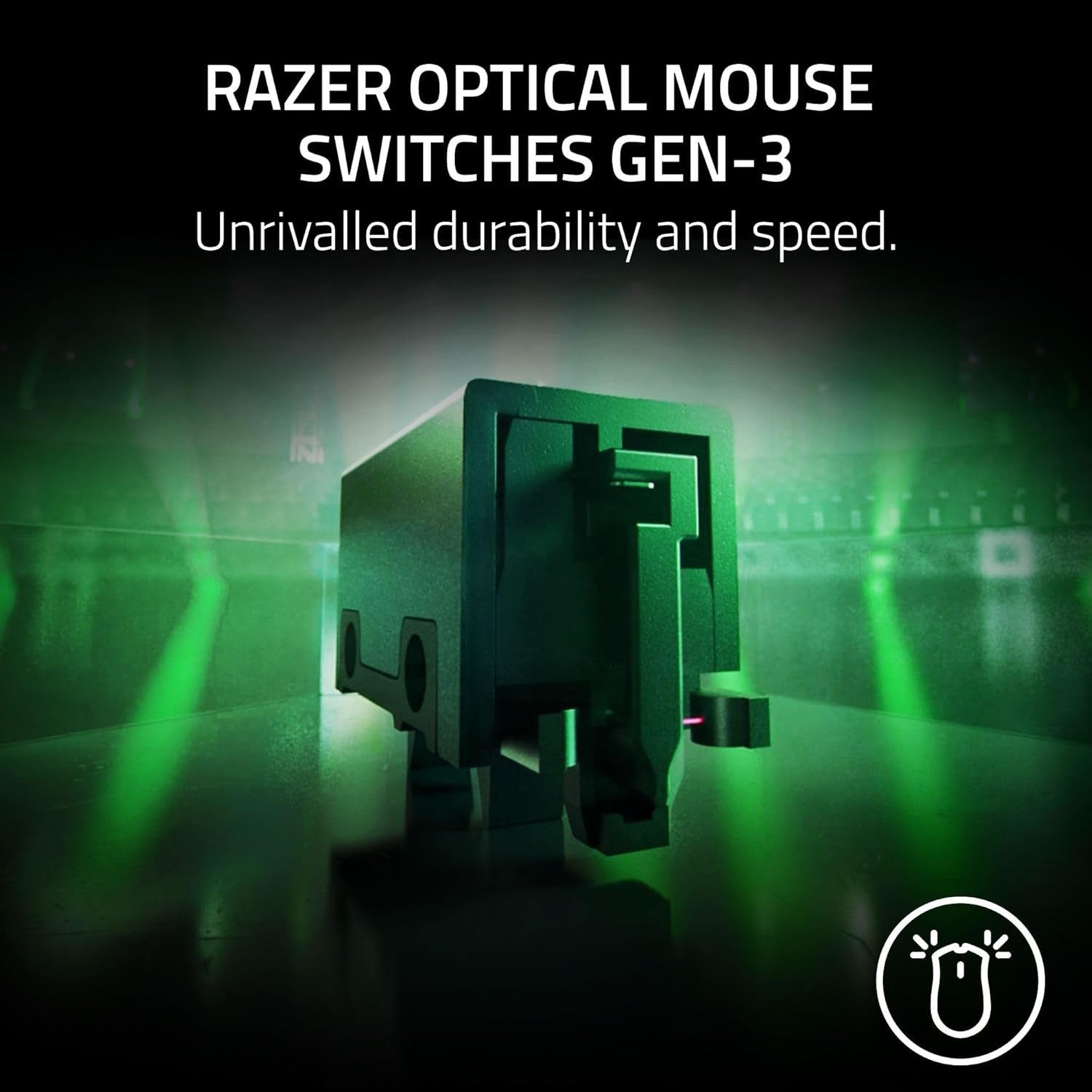 Ultra Light Wireless Esports Mouse 35K DPI 8K Polling Pro Gaming Precision