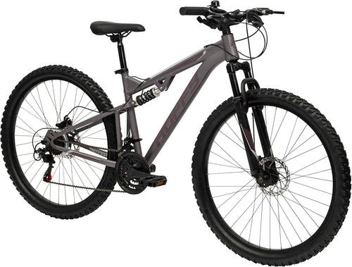 Full Suspension Mountain Bike 21-Speed Disc Brakes 27.5" Wheels Youth