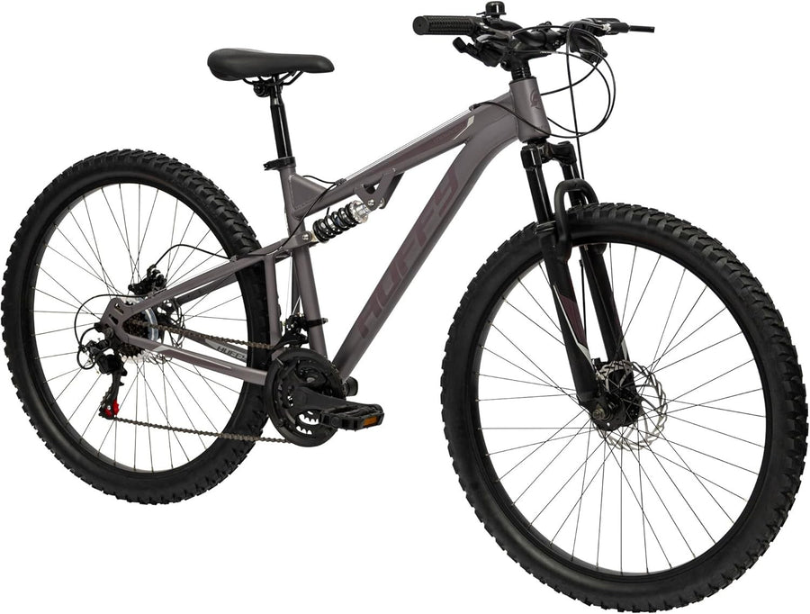 Full Suspension Mountain Bike 21-Speed Disc Brakes 27.5" Wheels Youth