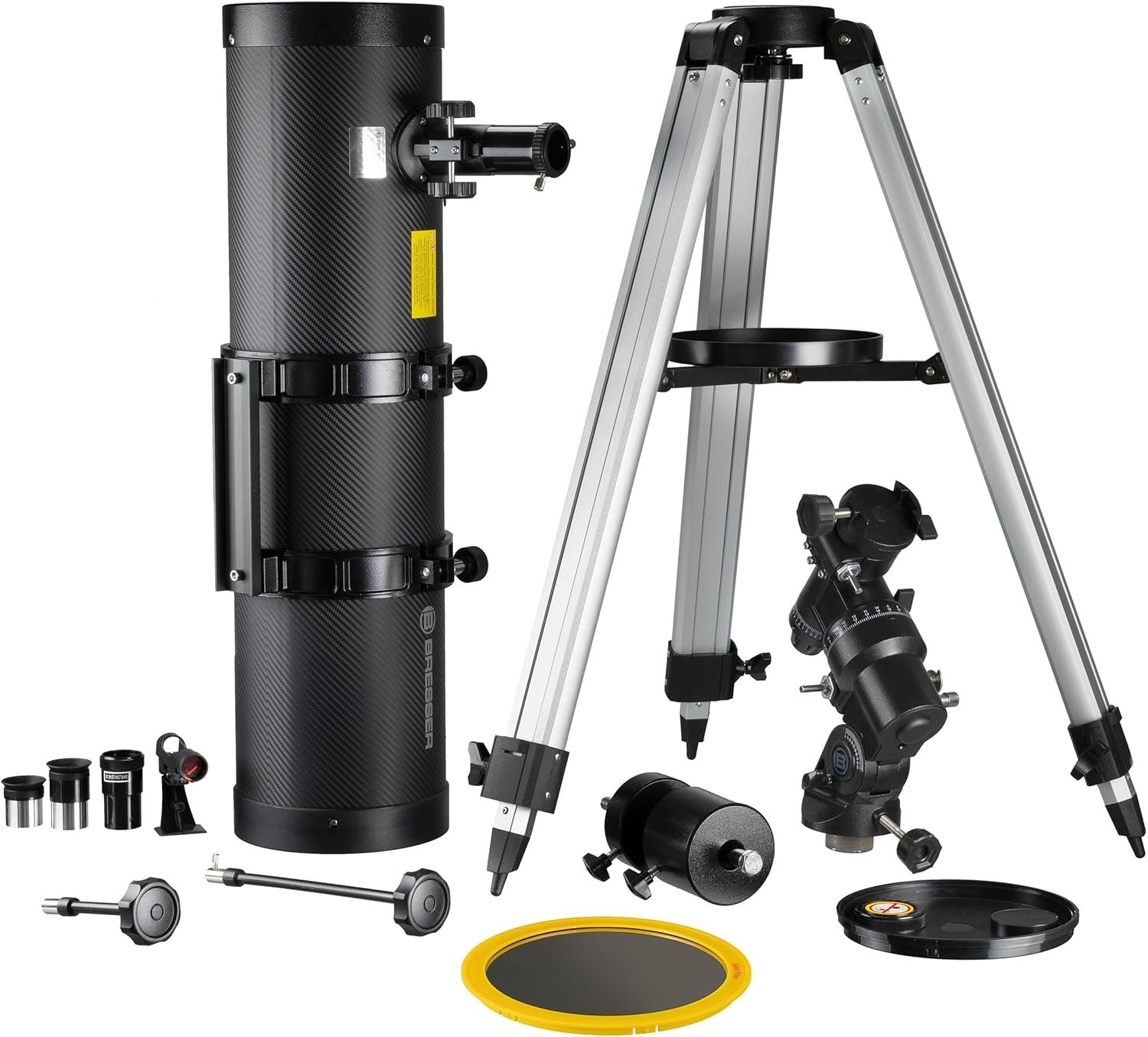 Newtonian Telescope 150/1400 EQ Catadioptric Set with Tripod & Extras