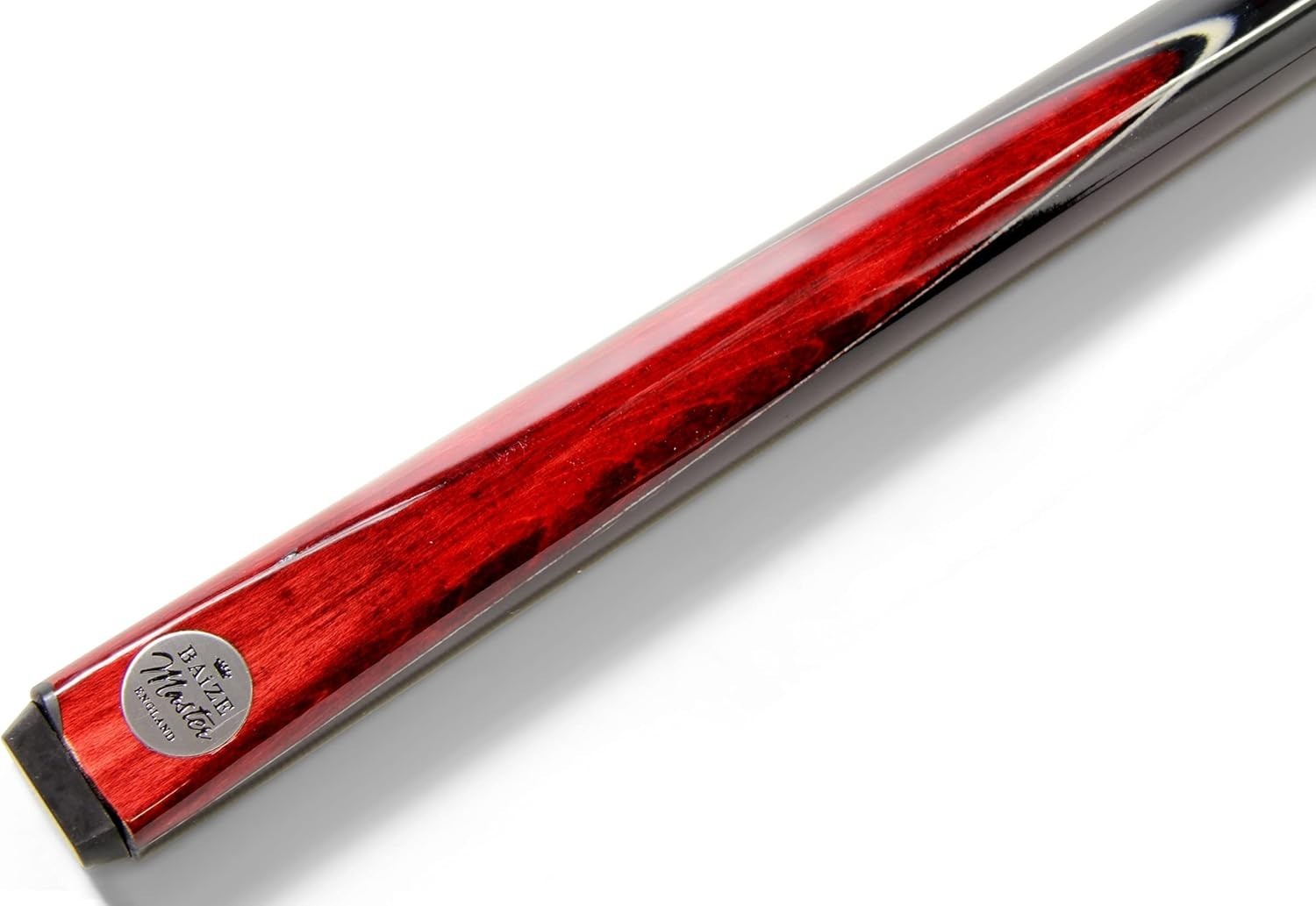 48" Junior Snooker Pool Cue 9.5mm Tip Ash Shaft 2-Piece w/ Hard Case