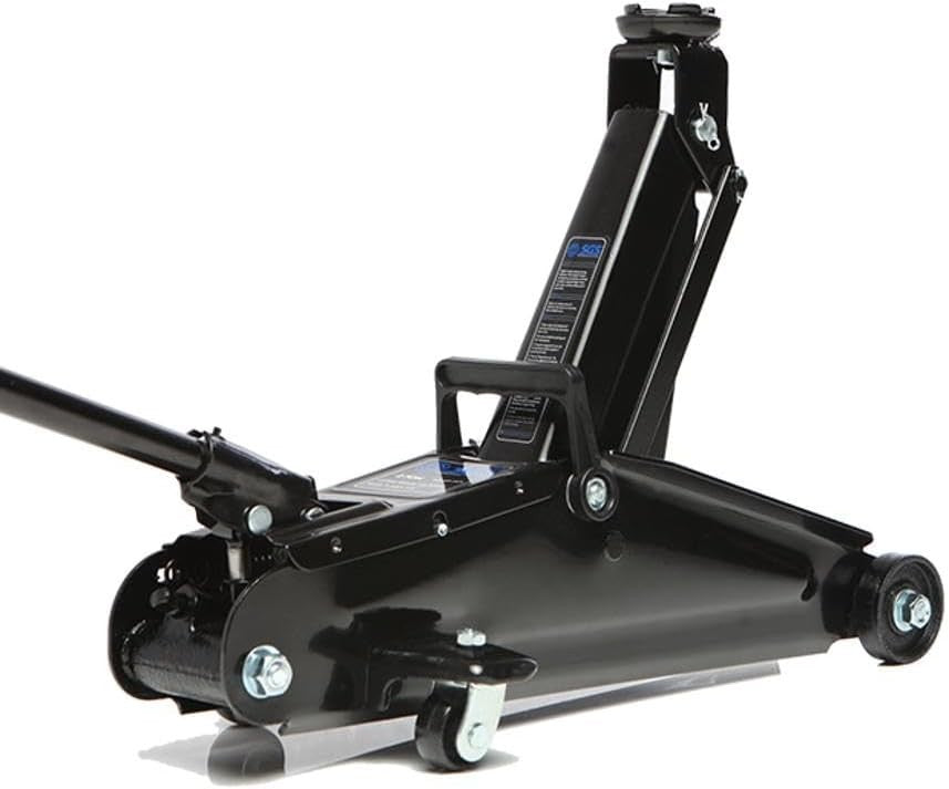2 Ton Steel Hydraulic Trolley Jack Portable Car Lift with Carry Handle & Case